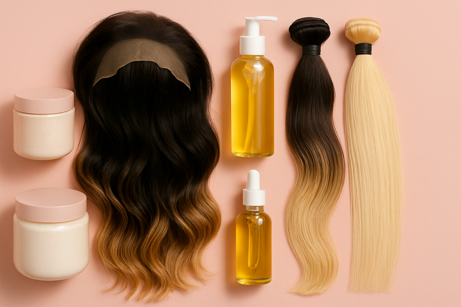 Guia completo de hidratação para quem usa Mega Hair ou Lace