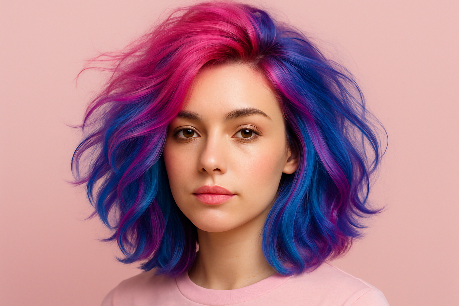 Inspirações de Mega Hair colorido para ousar no visual