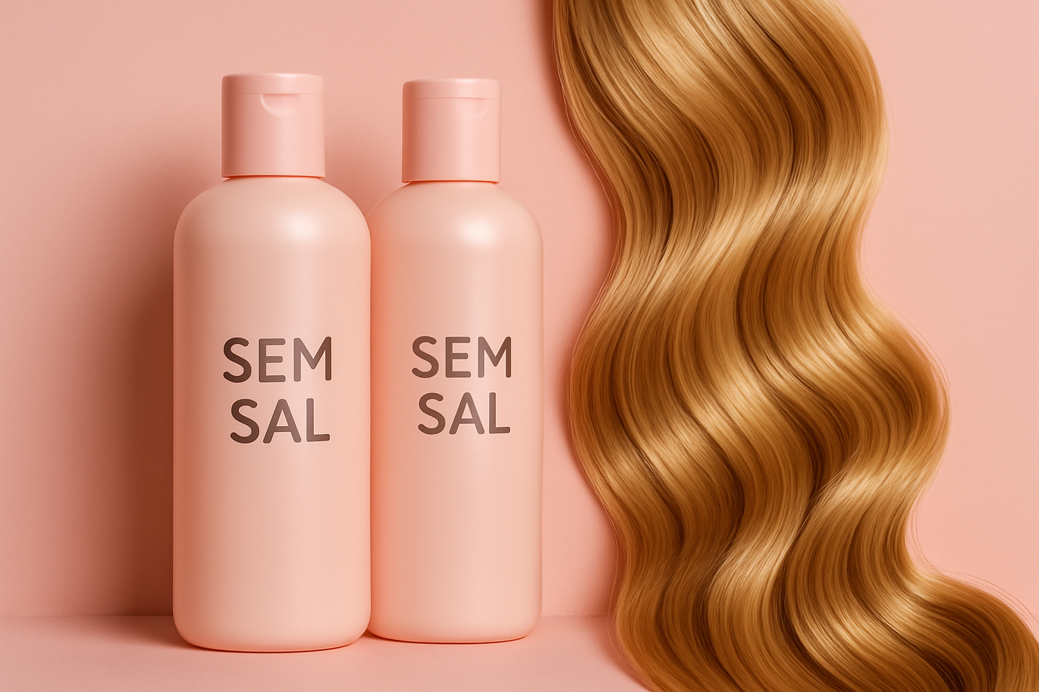 Produtos sem sal: por que são indispensáveis para Mega Hair