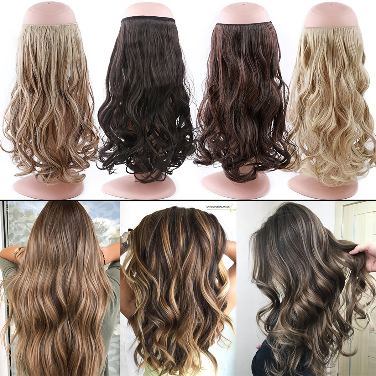 Extensão de Cabelo Fio Invisível Secret Hair