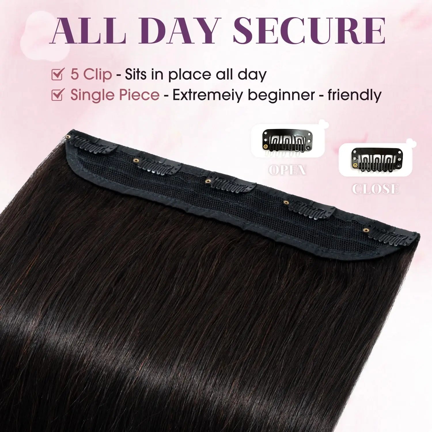 Mega Hair Clip In de Cabelo Humano - Volume e Estilo Instantâneos!