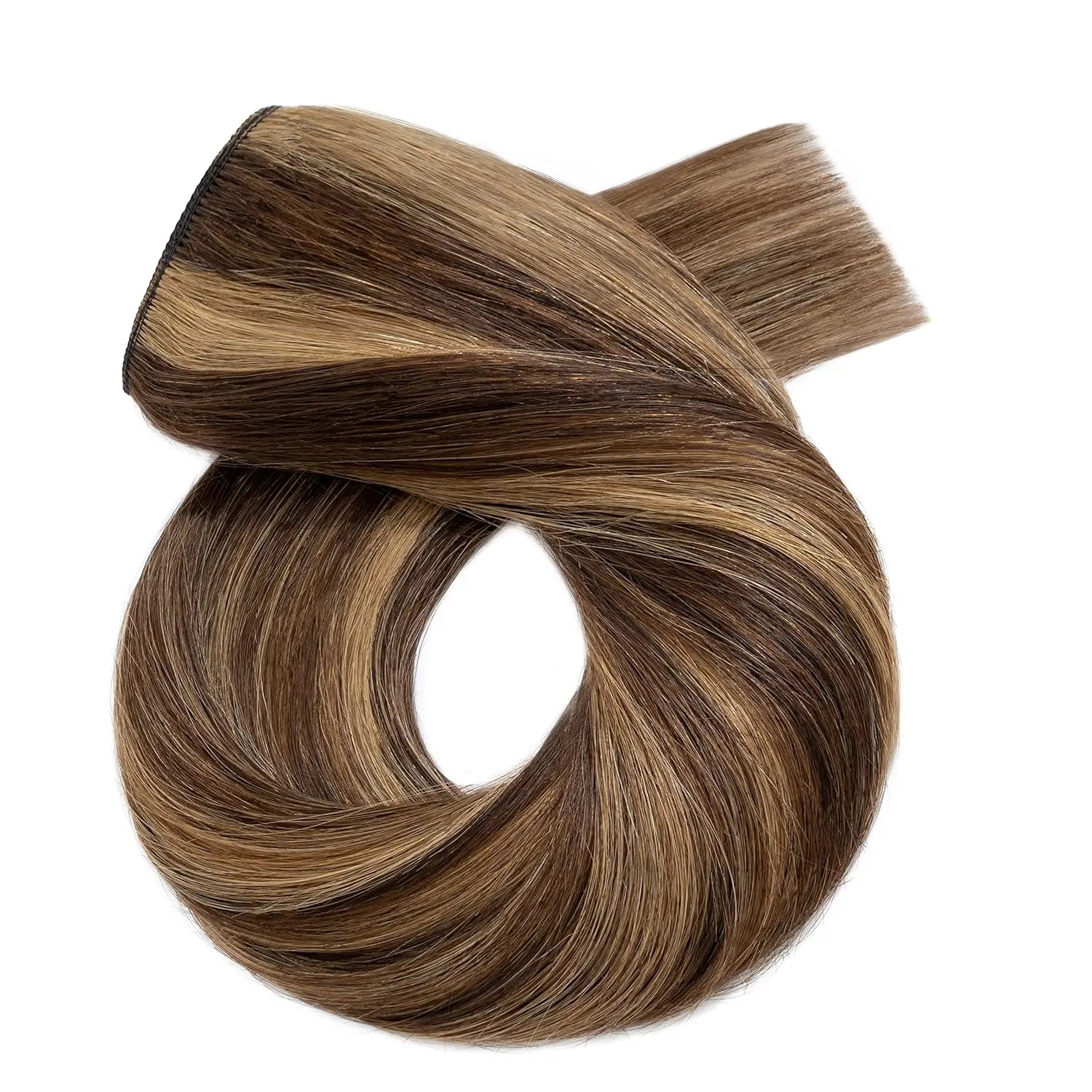 Mega Hair Clip In de Cabelo Humano - Volume e Estilo Instantâneos!