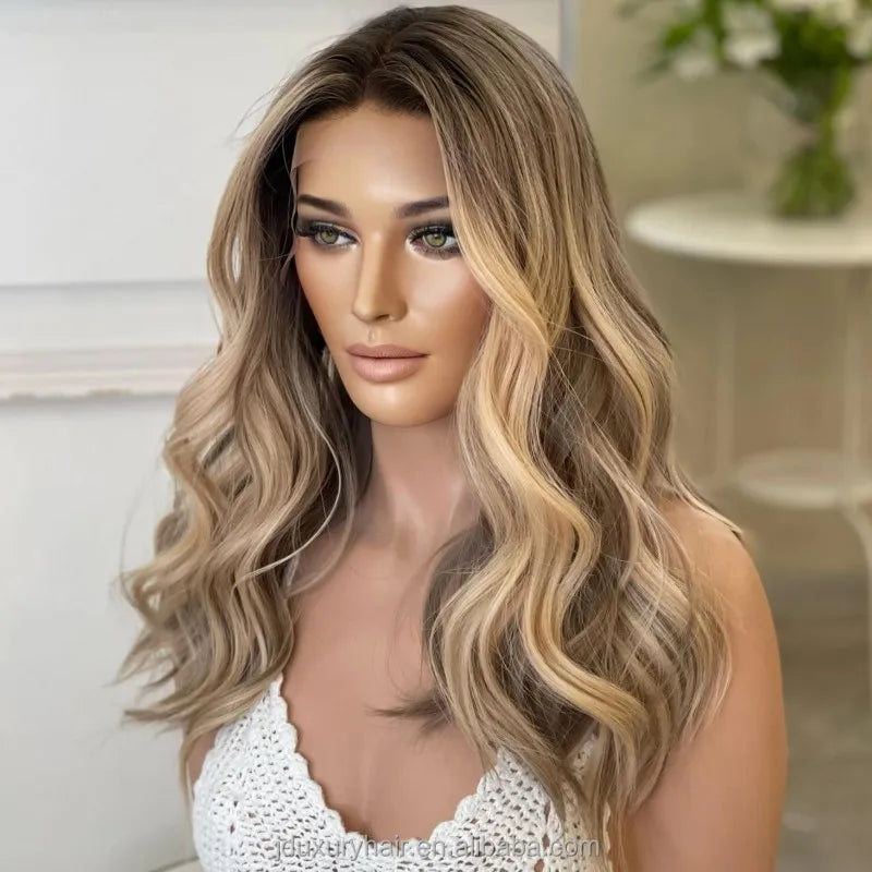 Peruca de Cabelo Humano Europeu