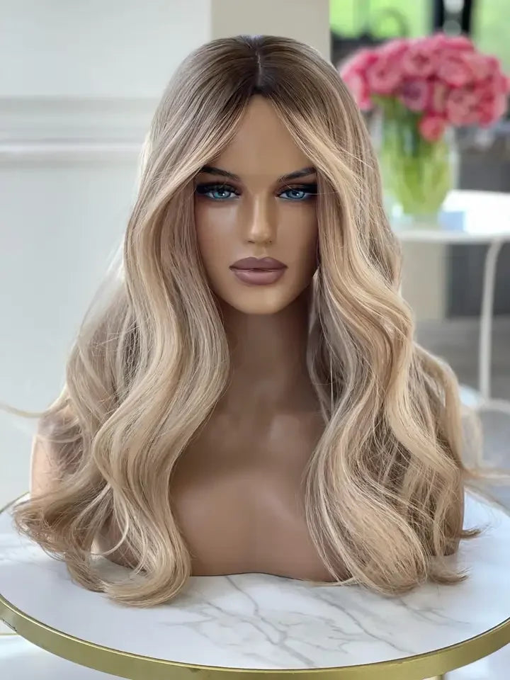 Peruca de Cabelo Humano Europeu