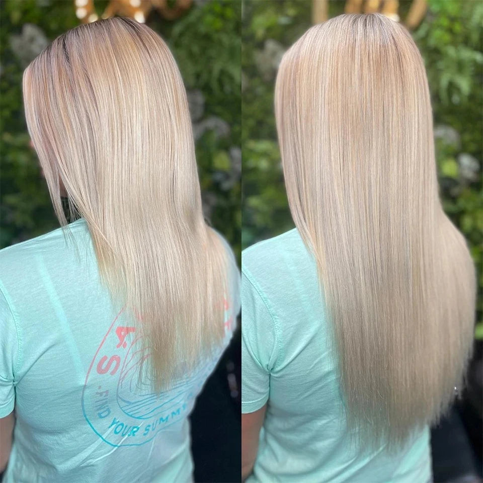 Mega Hair Clip In Castanho Claro - 100% Cabelo Humano