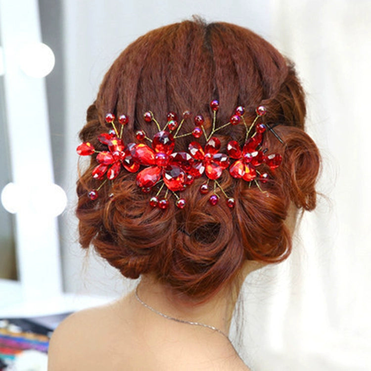 Cordão de Cabelo Ornamental para Noivas – Enfeite com Contas para Casamento e Palco