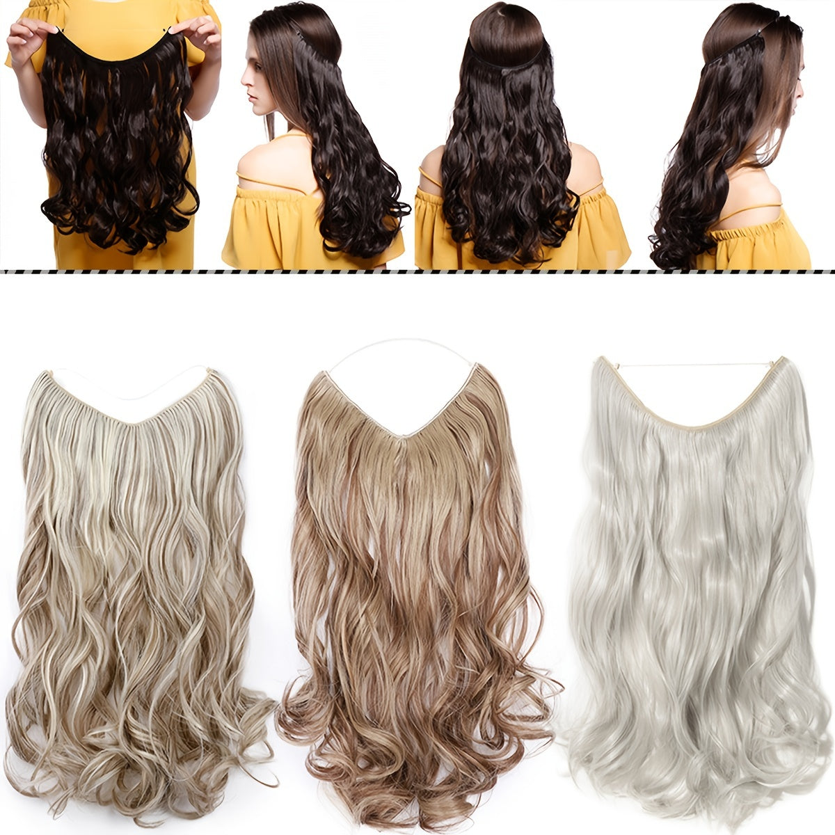 Extensões de Cabelo Invisíveis com Fio Secreto – Visão Geral