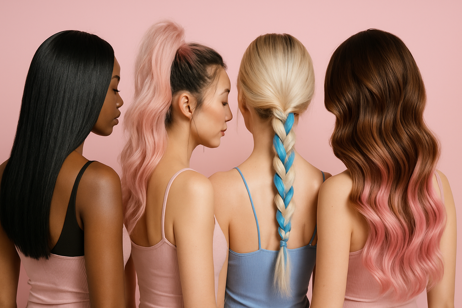 Tendências de penteados com extensões em 2025