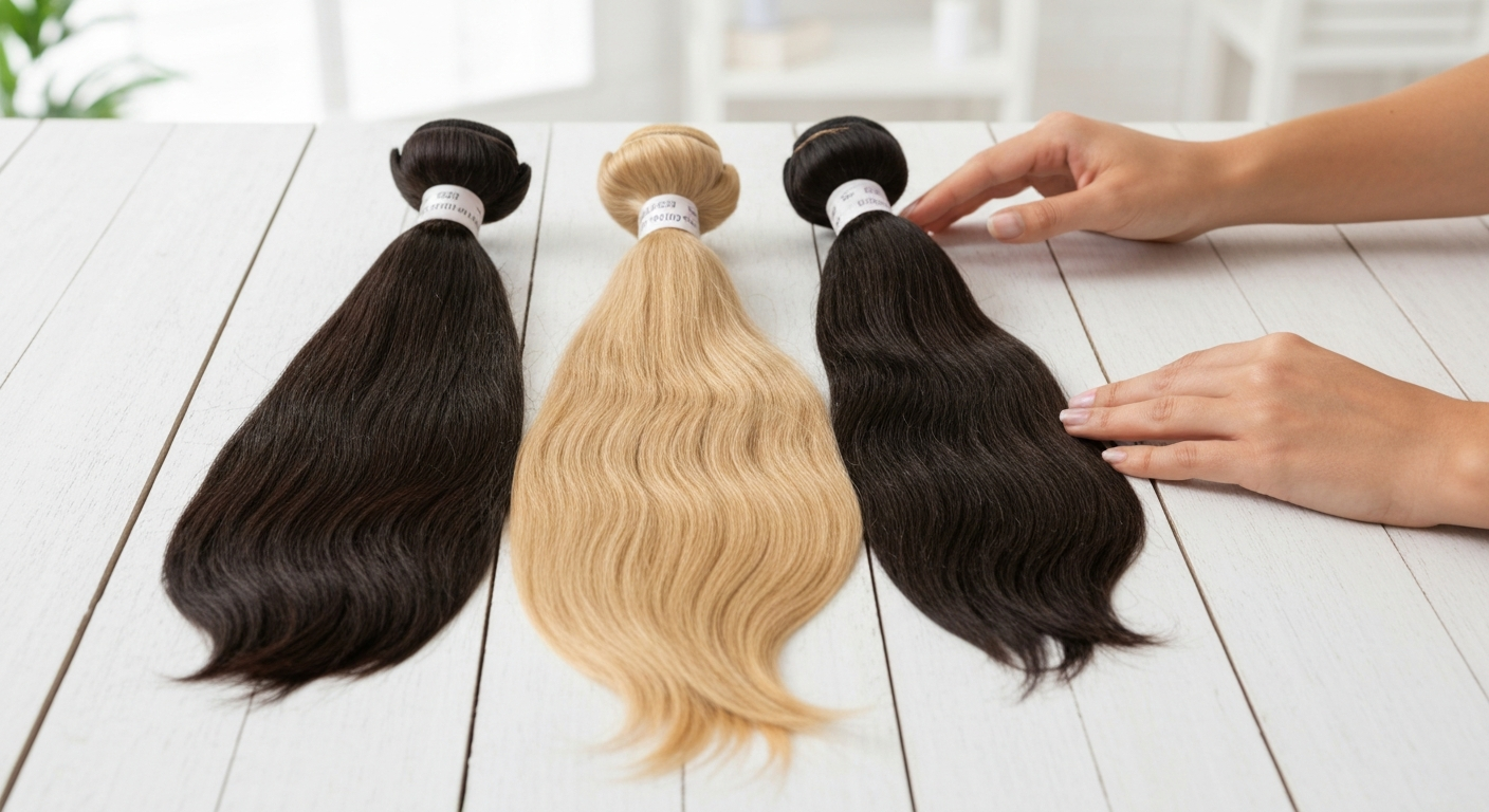 Cabelo Humano vs Orgânico vs Sintético: Diferenças