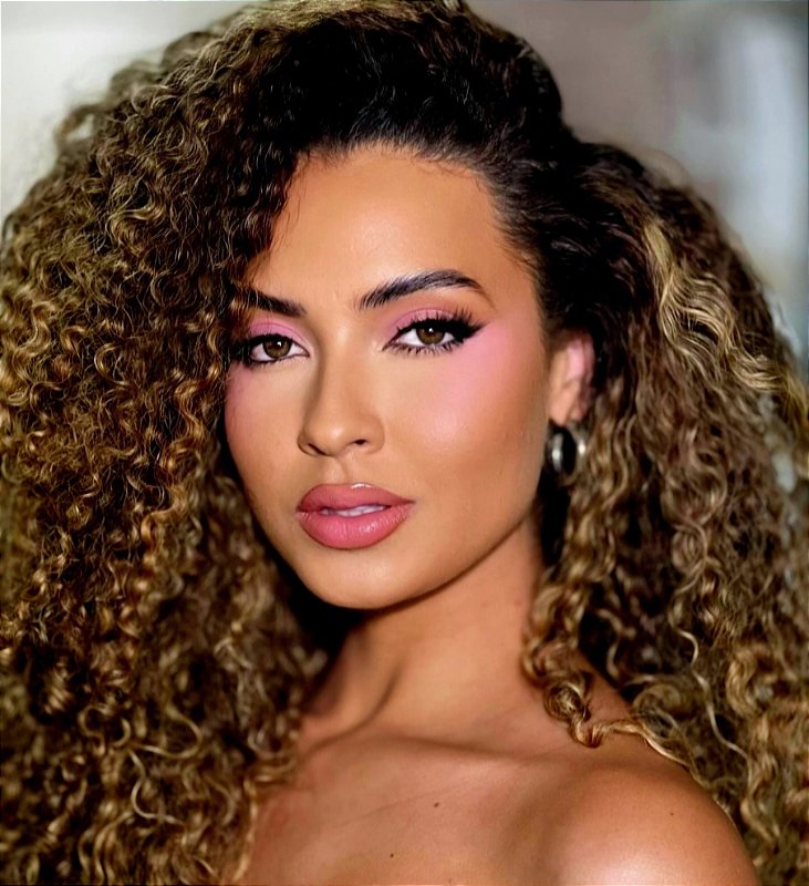 Cabelo Brasileiro Regional Iluminado Cacheado 100g – Cabelo Humano Natural
