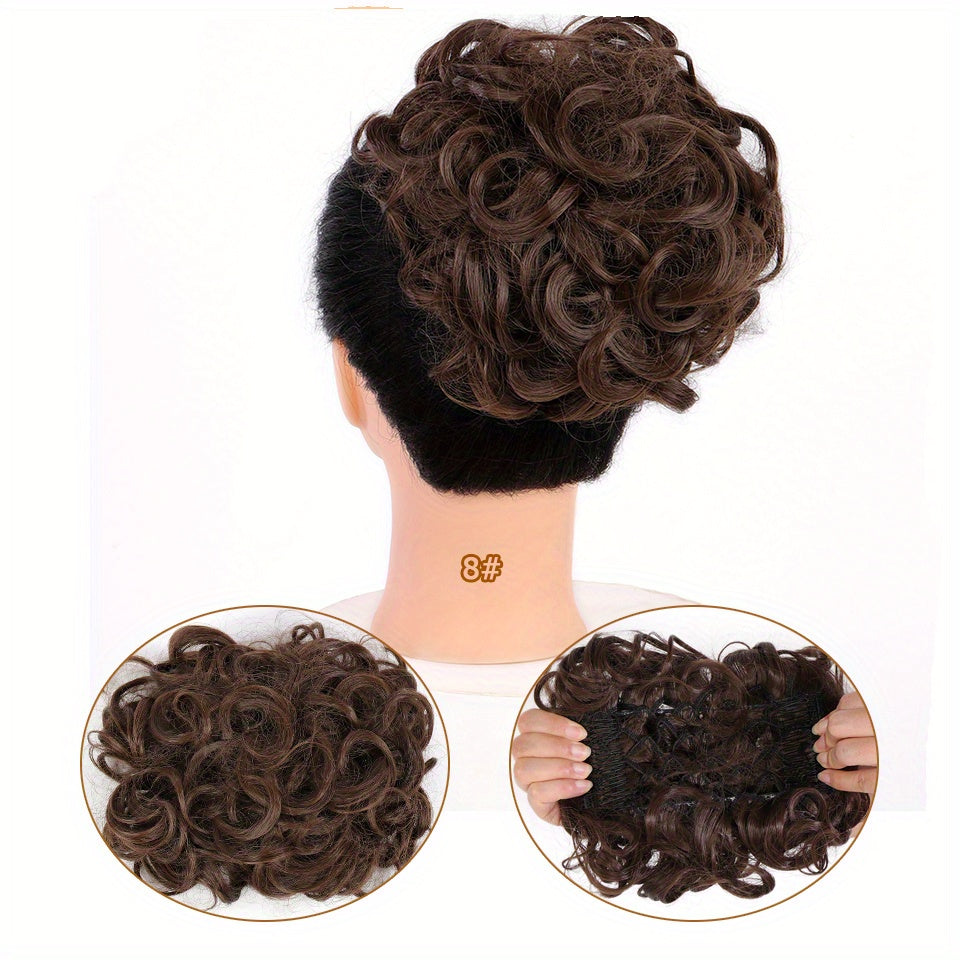 Coque de Cabelo Sintético Volumoso