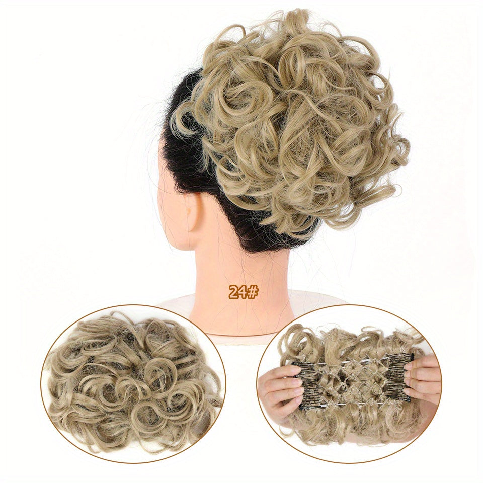 Coque de Cabelo Sintético Volumoso