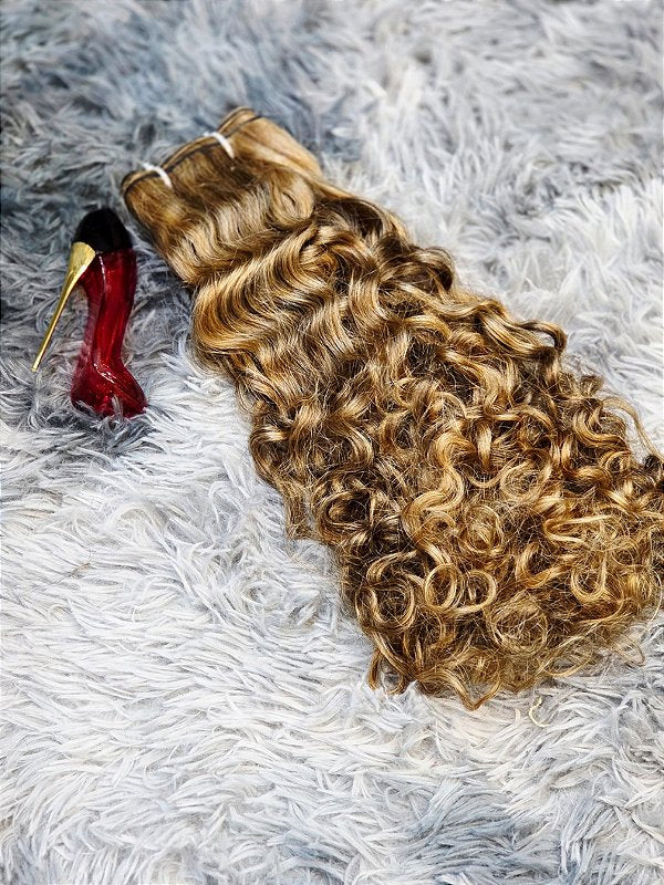 Cabelo Brasileiro Regional Loiro 150g – foto 5
