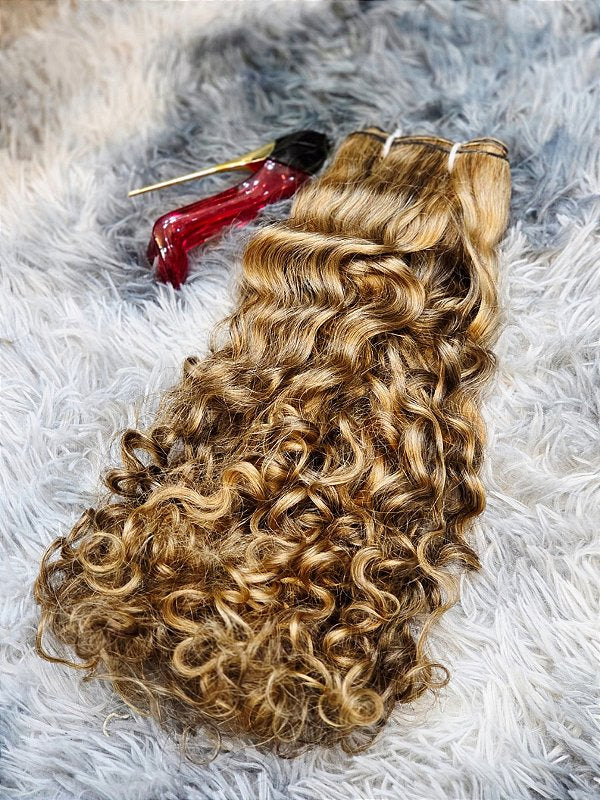 Cabelo Brasileiro Regional Loiro 150g – foto 4