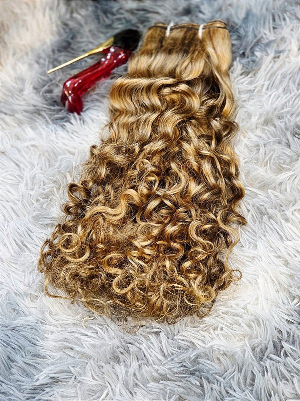 Cabelo Brasileiro Regional Loiro 150g – foto 2