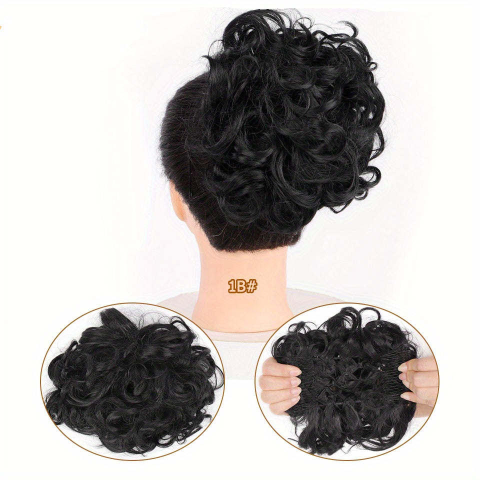 Coque de Cabelo Sintético Volumoso