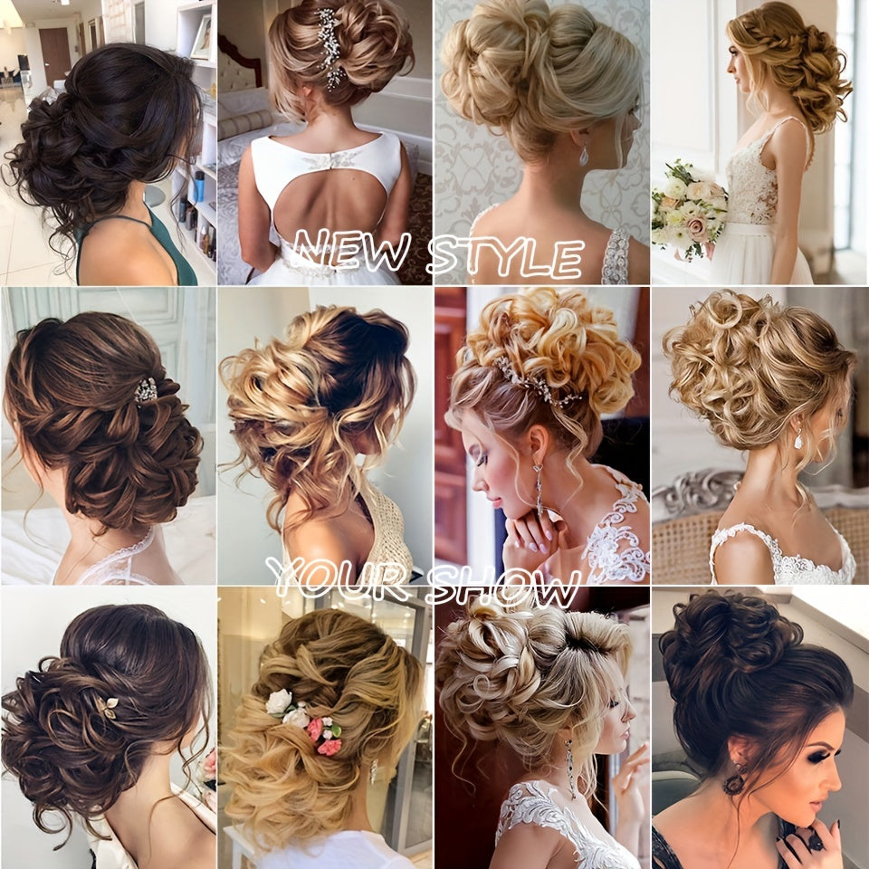 Coque de Cabelo Sintético Volumoso