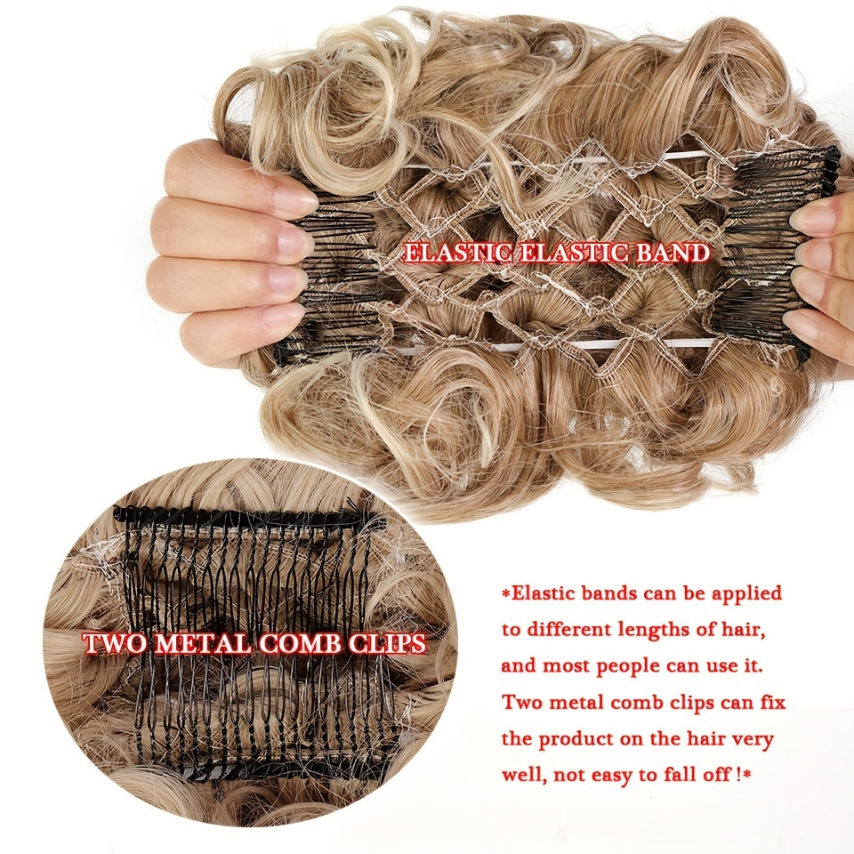 Coque de Cabelo Sintético Volumoso