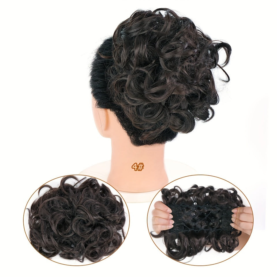 Coque de Cabelo Sintético Volumoso