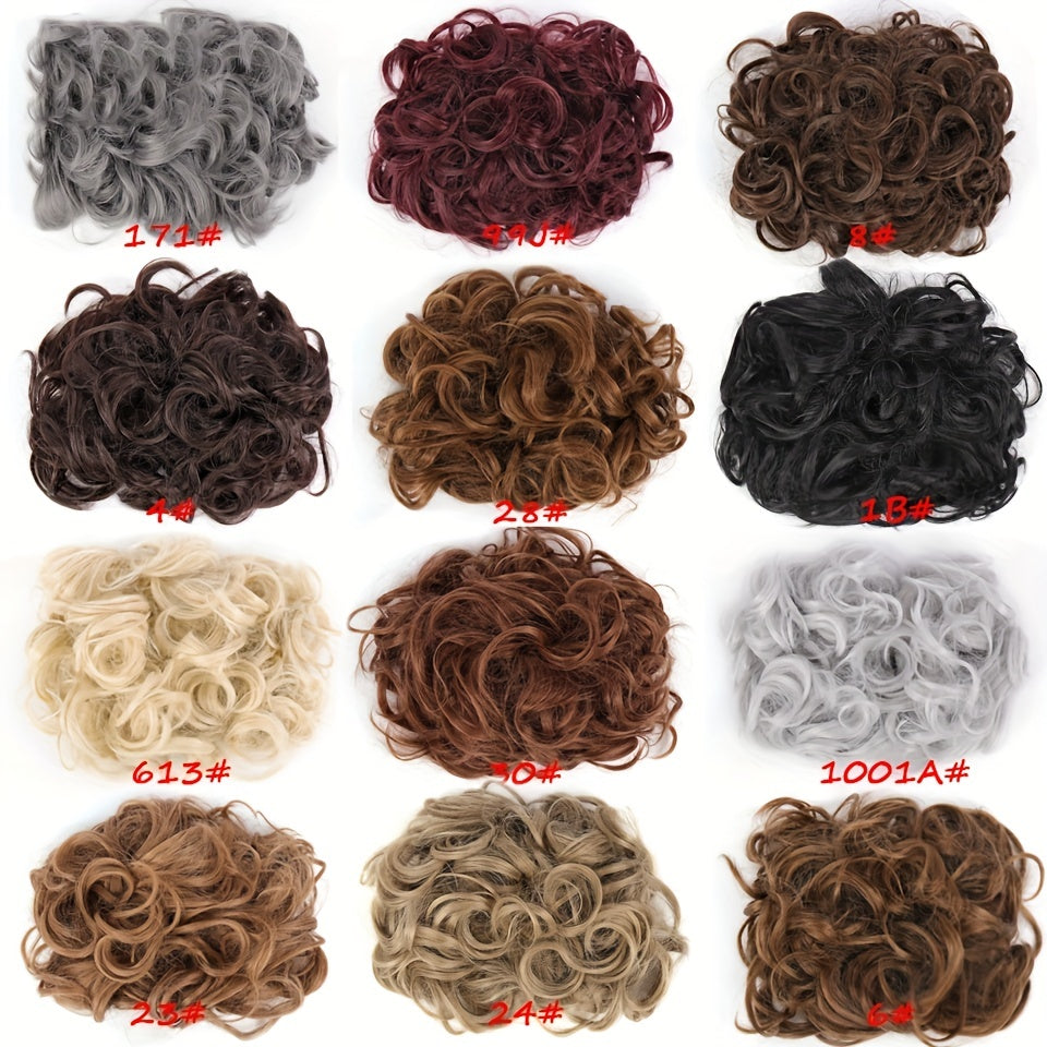 Coque de Cabelo Sintético Volumoso