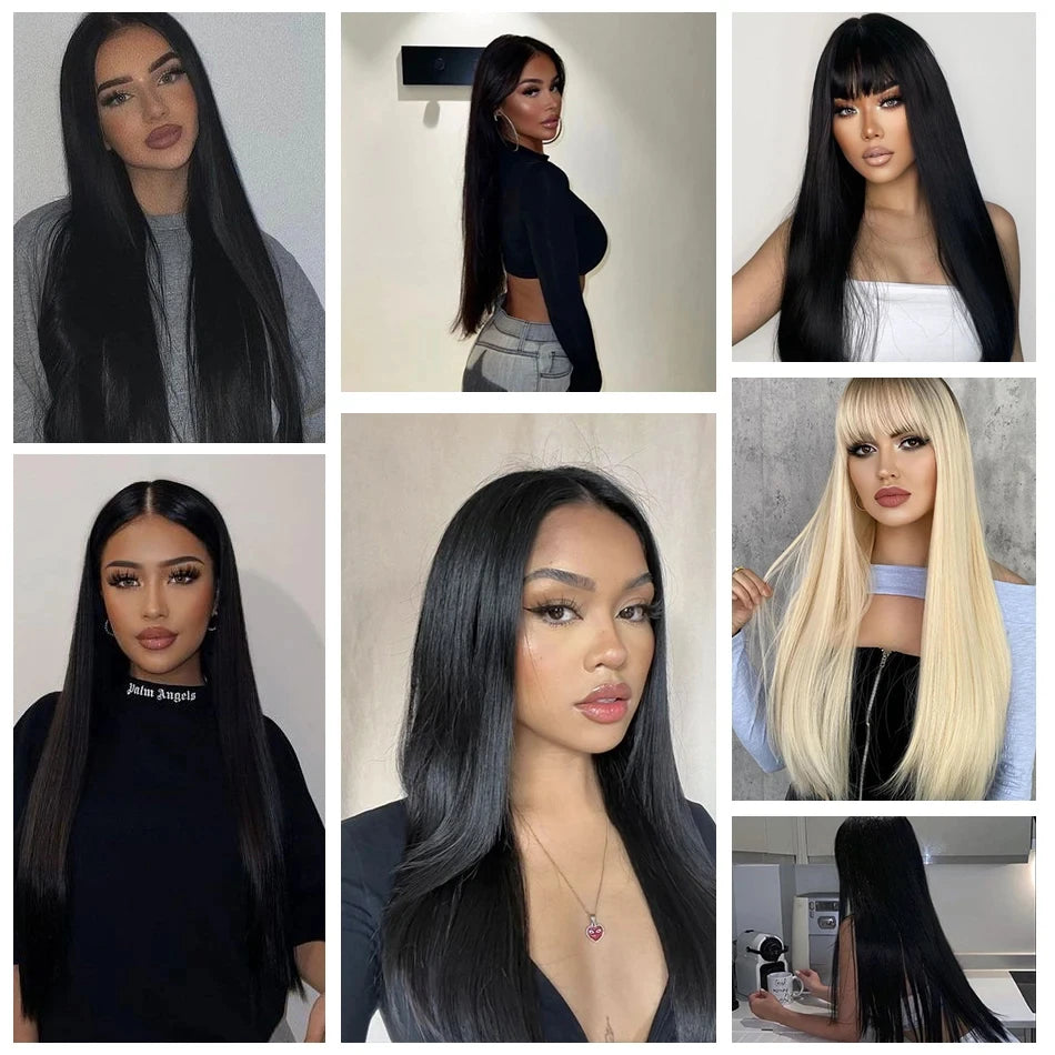 Mega Hair Clip In Castanho Claro - 100% Cabelo Humano