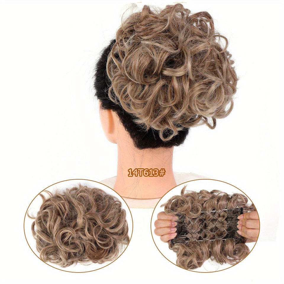 Coque de Cabelo Sintético Volumoso