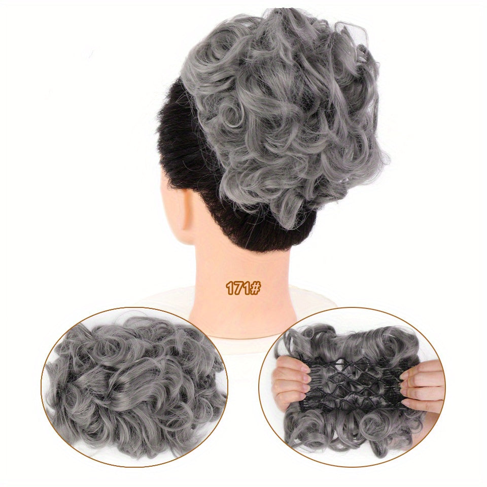 Coque de Cabelo Sintético Volumoso