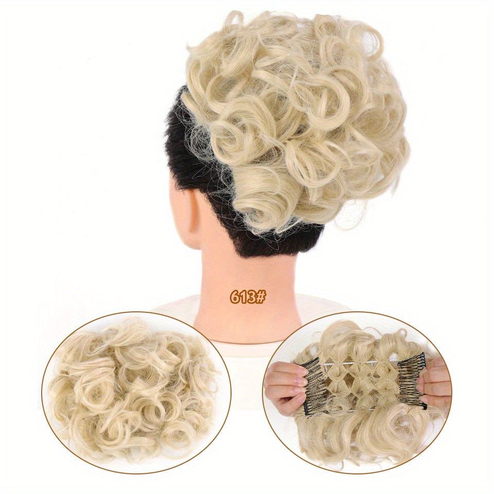 Coque de Cabelo Sintético Volumoso