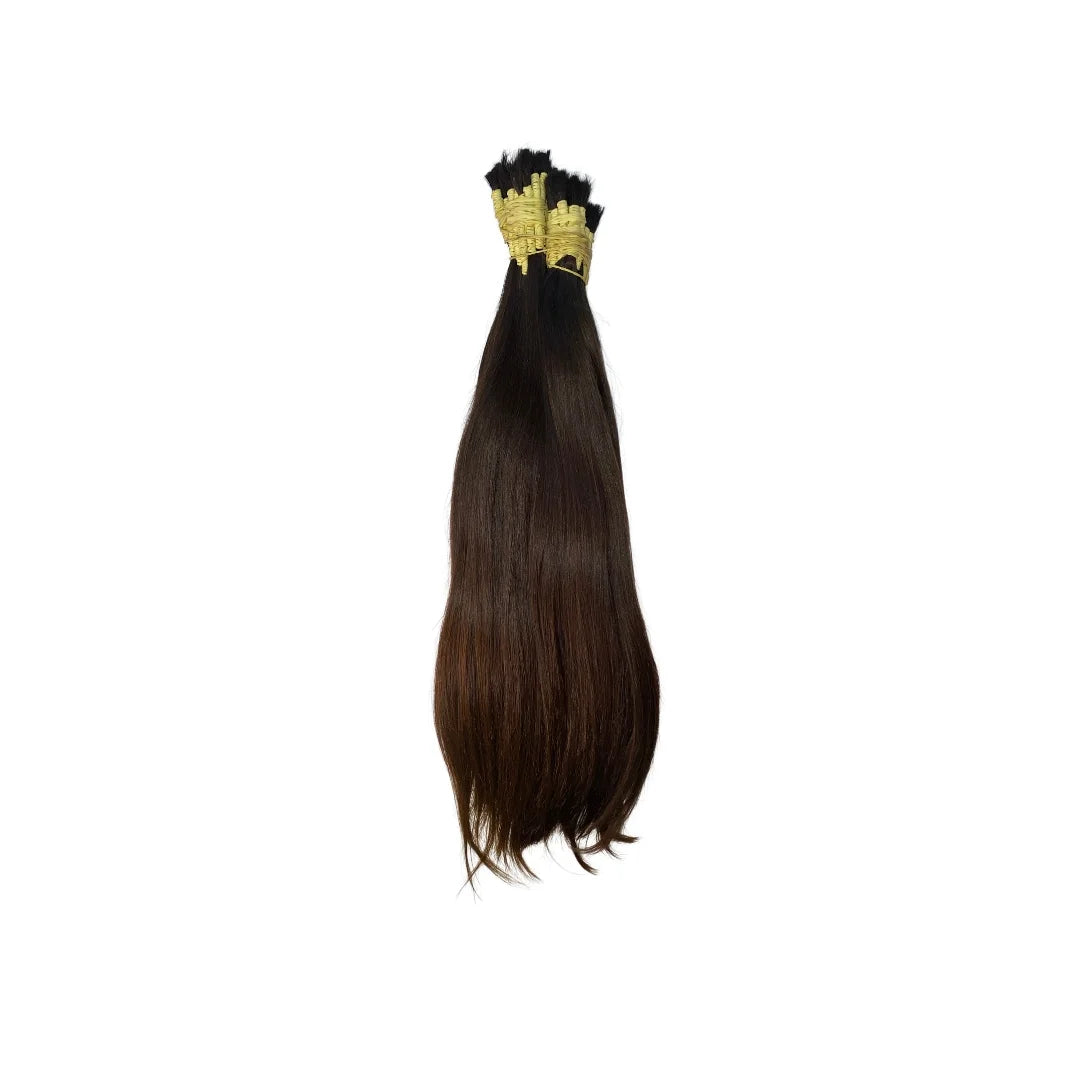 Cabelo Brasileiro do Sul Liso Castanho Claro