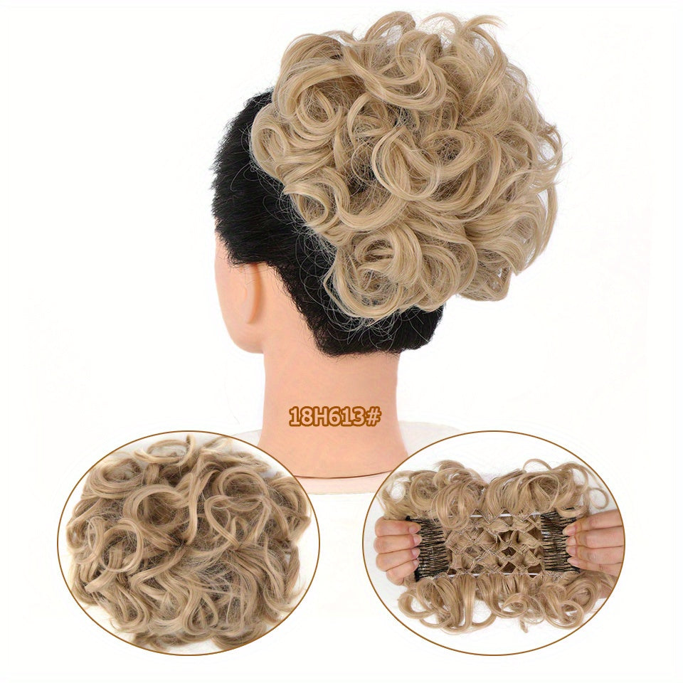 Coque de Cabelo Sintético Volumoso