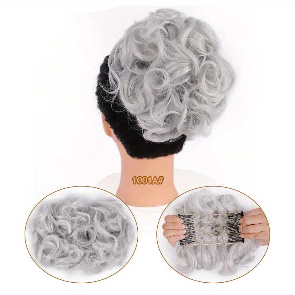 Coque de Cabelo Sintético Volumoso