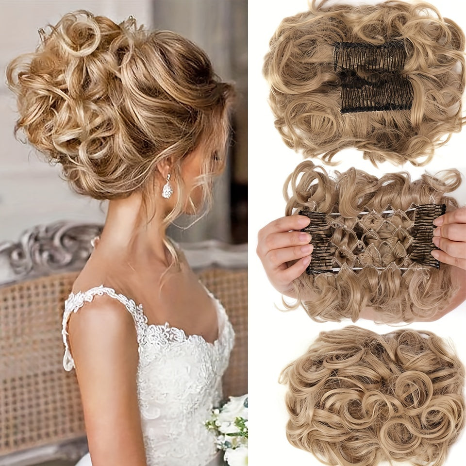 Coque de Cabelo Sintético Volumoso