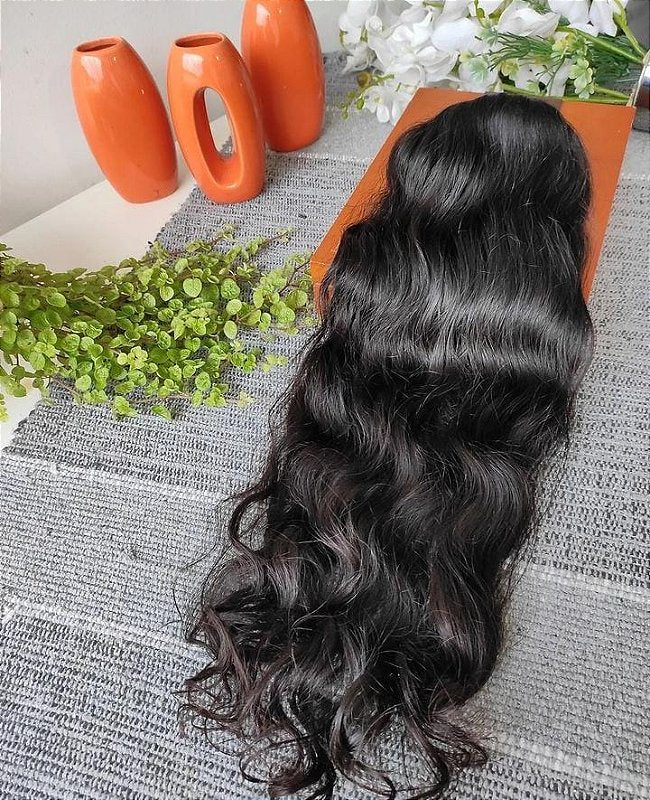 Cabelo Brasileiro do Sul Castanho Natural Ondulado 50g – foto 4