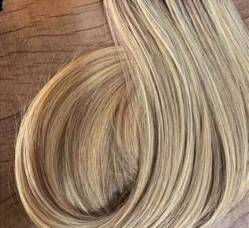 Cabelo Brasileiro do Sul Mesclado Liso 50g – foto 2